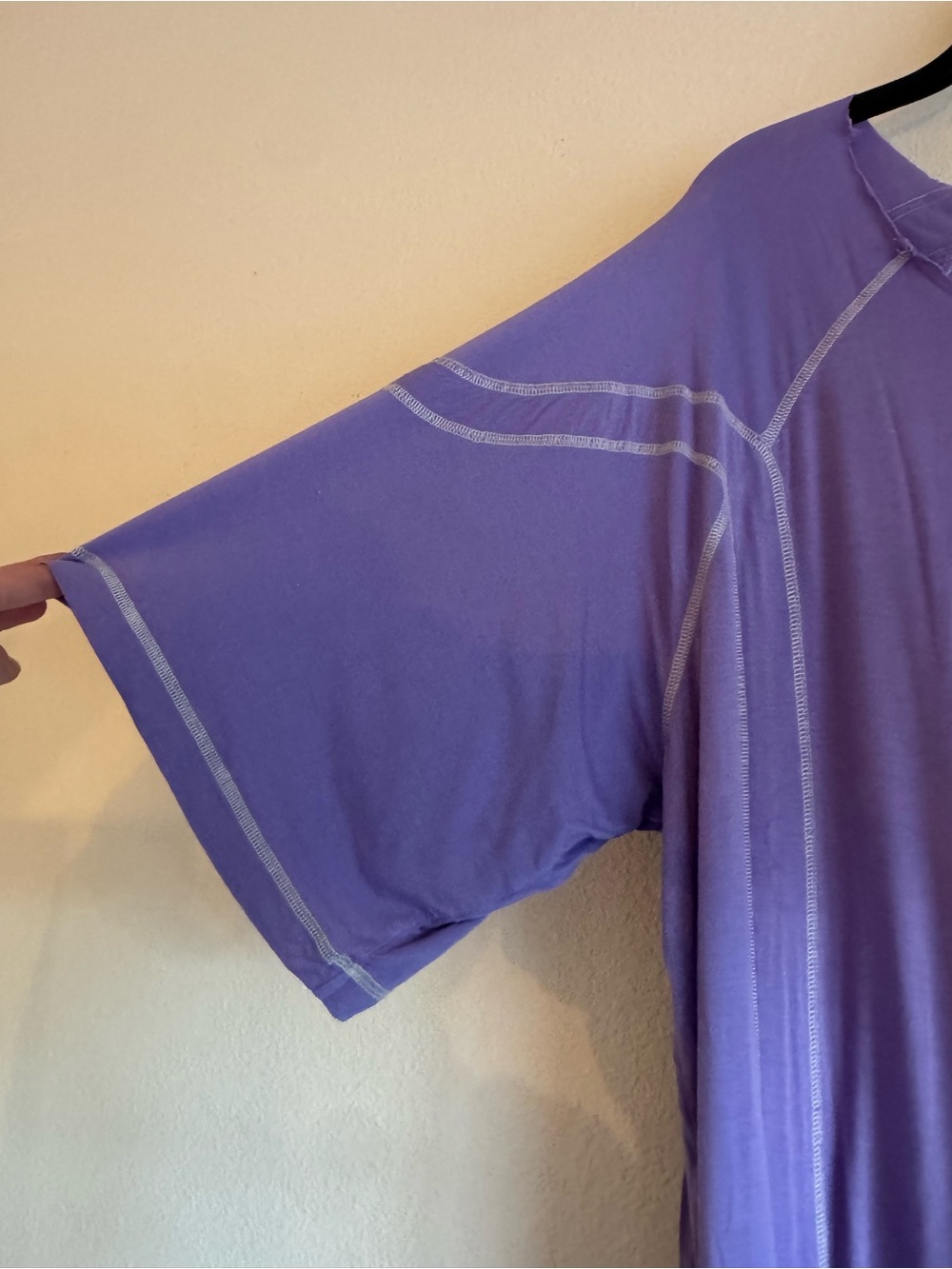 FP Movement by Free People Lavender Oversized Midi T-Shirt Dress - Picture 7 of 10